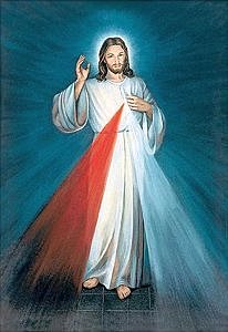 Divine Mercy painting by Adolf Hyla