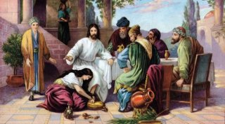 Jesus forgives sins and ministers to tax collectors and sinners